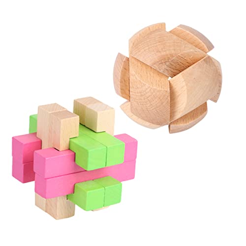 Yardwe 2 Stück Holz Luban Kreatives Pädagogisches für Intellektuelle Puzzle Spielzeuge für Kreatives und Problemlösungsfähigkeiten Yardwe 2 Stück Holz Luban Kreatives Pädagogisches für Intellektuelle Puzzle Spielzeuge für Kreatives und Problemlösungsfähigkeiten von Yardwe