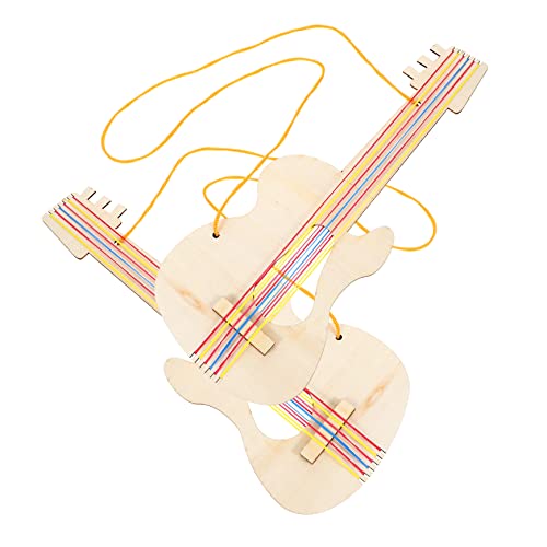 Yardwe 2 Stück Holzgitarre Kinderspielzeug Kinderinstrumente Gitarrenspielzeug Für DIY-Graffiti-Gitarre- Graffiti Für DIY-Gitarre- -Ornament Hölzern Yardwe 2 Stück Holzgitarre Kinderspielzeug Kinderinstrumente Gitarrenspielzeug Für DIY-Graffiti-Gitarre- Graffiti Für DIY-Gitarre- -Ornament Hölzern von Yardwe