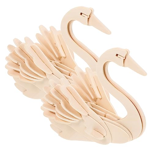 Yardwe 2 Stück Holzpuzzle Interaktives DIY Tierpuzzle für Tiermodelle Design Fördert Kreativität und Konzentration Beim Yardwe 2 Stück Holzpuzzle Interaktives DIY Tierpuzzle für Tiermodelle Design Fördert Kreativität und Konzentration Beim von Yardwe