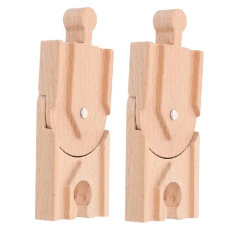 Yardwe 2 Stück Holzzugzubehör Kleinkind Eisenbahngleis-spielspielzeug Eisenbahngleis Hölzerne Gleise Kinderspielzeug Aus Holz Gleisspielzeug Für Holzbahn Für Khaki Yardwe 2 Stück Holzzugzubehör Kleinkind Eisenbahngleis-spielspielzeug Eisenbahngleis Hölzerne Gleise Kinderspielzeug Aus Holz Gleisspielzeug Für Holzbahn Für Khaki von Yardwe