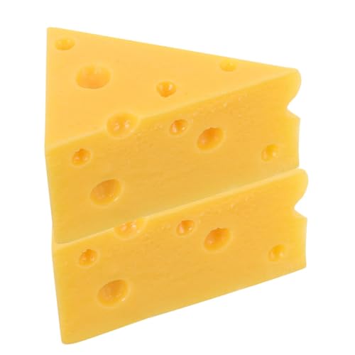 Yardwe 2 Stück Käsemodellmodelle Dreiecksform Simulierte Bäckerei Simulation Käse Ornament Gefälschte Lebensechte Requisiten Käse Imitation Lebensmittelmodell Simulation Käse Yardwe 2 Stück Käsemodellmodelle Dreiecksform Simulierte Bäckerei Simulation Käse Ornament Gefälschte Lebensechte Requisiten Käse Imitation Lebensmittelmodell Simulation Käse von Yardwe