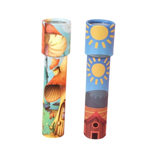 Yardwe 2 Stück Kaleidoskop Spielzeuge Kreatives Party Gefälligkeiten Studenten-kreativpreis Papier Yardwe 2 Stück Kaleidoskop Spielzeuge Kreatives Party Gefälligkeiten Studenten-kreativpreis Papier von Yardwe