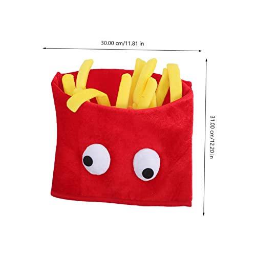Yardwe 2 Stück Lustiger Pommes Hut Kostüm Partyhut für Geburtstage Cosplay Karneval Foto Requisite Attraktives Bequemes Verkleidungszubehör für Familie und Freunde Yardwe 2 Stück Lustiger Pommes Hut Kostüm Partyhut für Geburtstage Cosplay Karneval Foto Requisite Attraktives Bequemes Verkleidungszubehör für Familie und Freunde von Yardwe