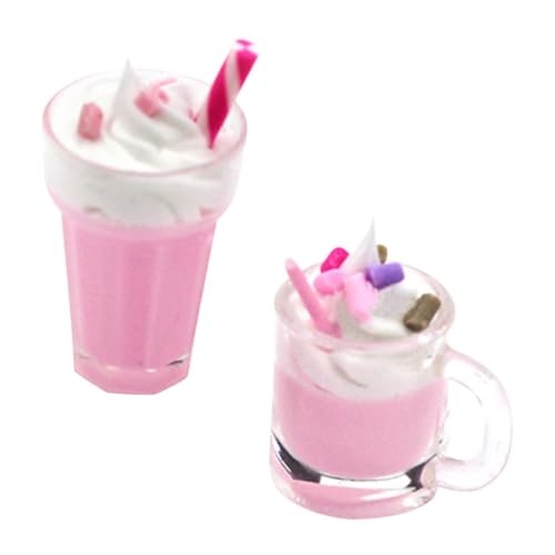 Yardwe 2 Stück Mini-Erdbeermilchshake Geburtstagsgeschenk Puppenhaus Zubehör DIY Küchendekoration Eiscreme-Modelldekoration Mini- -Eiscreme-Modell Puppenhaus-Eiscreme-Modelle Harz Yardwe 2 Stück Mini-Erdbeermilchshake Geburtstagsgeschenk Puppenhaus Zubehör DIY Küchendekoration Eiscreme-Modelldekoration Mini- -Eiscreme-Modell Puppenhaus-Eiscreme-Modelle Harz von Yardwe