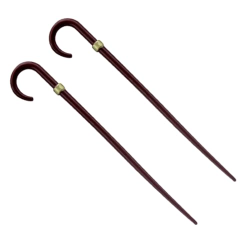 Yardwe 2 Stück Mini-Puppenhausmöbel Puppenhauszubehör Legierung Light Brown von Yardwe
