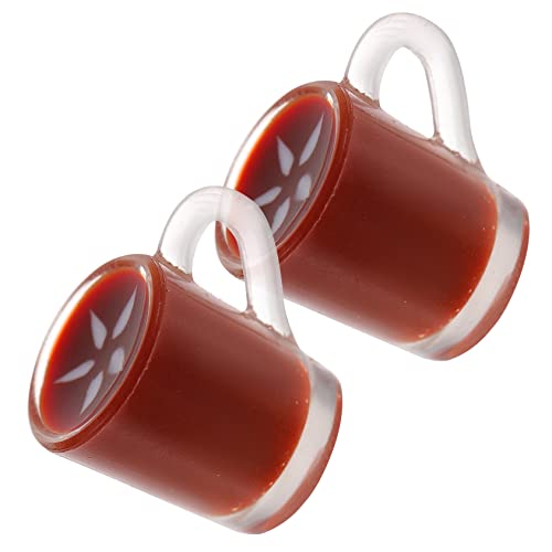 Yardwe 2 Stück Miniatur Kaffee Tassen Puppenhaus Zubehör Deko für DIY Miniaturmodelle Kreatives für Puppenstuben und Miniatur Szenen Yardwe 2 Stück Miniatur Kaffee Tassen Puppenhaus Zubehör Deko für DIY Miniaturmodelle Kreatives für Puppenstuben und Miniatur Szenen von Yardwe