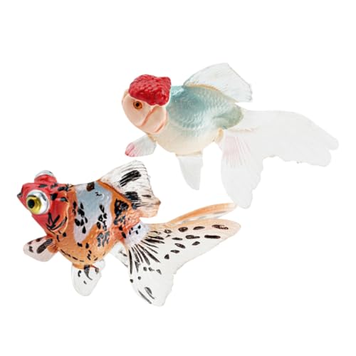 Yardwe 2 Stück -Modell Fischspielzeug Klein Bad Simuliertes Realistisches Fischmodell Aquarium Schwimmende Ornamente Aquarien- - Mini -Fisch Mit PVC Yardwe 2 Stück -Modell Fischspielzeug Klein Bad Simuliertes Realistisches Fischmodell Aquarium Schwimmende Ornamente Aquarien- - Mini -Fisch Mit PVC von Yardwe