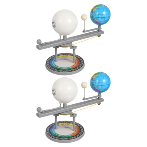 Yardwe 2 Stück Mondfinsternis Instrument Erde Sonne Und Mond Modell Astronomisches Bildungsset Lehrset Sonnensystem Sonnensystem Sonnensystem Planetarium Kunststoff Yardwe 2 Stück Mondfinsternis Instrument Erde Sonne Und Mond Modell Astronomisches Bildungsset Lehrset Sonnensystem Sonnensystem Sonnensystem Planetarium Kunststoff von Yardwe