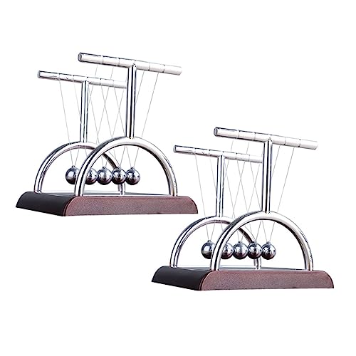 Yardwe 2 Stück Newton-Ornamente Schreibtisch Dekoration Physik experimente geburtstagsmitgebsl Geburtstagsgeschenk zappelt plastische Verzierungen lustige Spielsachen Stilvoll Plastik Yardwe 2 Stück Newton-Ornamente Schreibtisch Dekoration Physik experimente geburtstagsmitgebsl Geburtstagsgeschenk zappelt plastische Verzierungen lustige Spielsachen Stilvoll Plastik von Yardwe