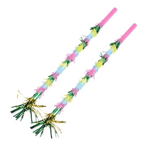 Yardwe 2 Stück Pinata Schläger für Kindergeburtstag Bunte Pinata Sticks für Festlichkeiten Spaß und Unterhaltung bei Partys für Süße Überraschungen und Feiern Yardwe 2 Stück Pinata Schläger für Kindergeburtstag Bunte Pinata Sticks für Festlichkeiten Spaß und Unterhaltung bei Partys für Süße Überraschungen und Feiern von Yardwe