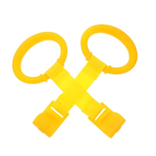 Yardwe 2 Stück Pull Up Ringe für Laufgitter Sicherheitsringe zum Stehen und Üben für Kleinkinder Installieren und Langlebig Yardwe 2 Stück Pull Up Ringe für Laufgitter Sicherheitsringe zum Stehen und Üben für Kleinkinder Installieren und Langlebig von Yardwe