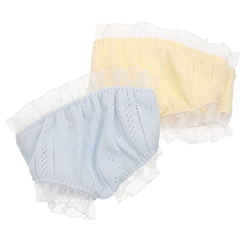 Yardwe 2 Stück Puppenausbildungshosen Höschen Dolly Windeln Probieren Sie Windeln Stoff Yardwe 2 Stück Puppenausbildungshosen Höschen Dolly Windeln Probieren Sie Windeln Stoff von Yardwe