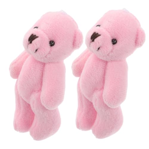 Yardwe 2 Stück Puppenhauspuppe Bär Plüsch Plüschbärenpuppe Mini-Puppen Kleiner Bär Minibären für die Babyparty Kleiner ausgestopfter Bär Miniatur-Plüschbärenspielzeug kurzer Plüsch Rosa Yardwe 2 Stück Puppenhauspuppe Bär Plüsch Plüschbärenpuppe Mini-Puppen Kleiner Bär Minibären für die Babyparty Kleiner ausgestopfter Bär Miniatur-Plüschbärenspielzeug kurzer Plüsch Rosa von Yardwe