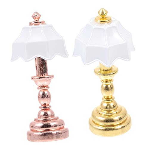 Yardwe 2 Stück Puppenstuben-tischlampe Puppenhaus Schreibtisch Nachttisch Puppenstubenbeleuchtung Batteriebetrieben Nachtlicht Led-mini-hauslampe Puppenhauslampen Puppenhaus Licht Eisen Yardwe 2 Stück Puppenstuben-tischlampe Puppenhaus Schreibtisch Nachttisch Puppenstubenbeleuchtung Batteriebetrieben Nachtlicht Led-mini-hauslampe Puppenhauslampen Puppenhaus Licht Eisen von Yardwe