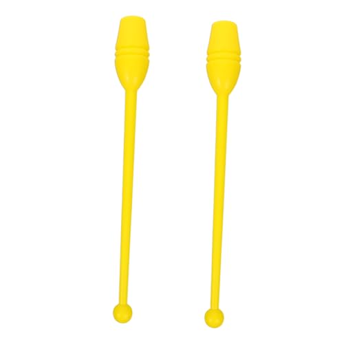 Yardwe 2 Stück Rhythmic Gymnastics Sticks Kunstturn Trainingsstäbe für Erwachsene Vielseitig Einsetzbar für und Fitness rutschfeste Griffe Gelb Yardwe 2 Stück Rhythmic Gymnastics Sticks Kunstturn Trainingsstäbe für Erwachsene Vielseitig Einsetzbar für und Fitness rutschfeste Griffe Gelb von Yardwe