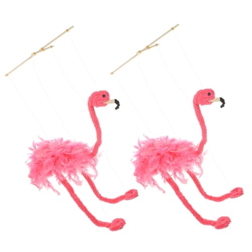 Yardwe 2 Stück Schnur Flamingo -Puppe Marionettenpuppen Tiere Tiermarionettenpuppen Marionetten Marionette Flamingo-Puppe Puppenspiel Marionette Tierpuppen Puppenspielzeug Plüsch Rosa Yardwe 2 Stück Schnur Flamingo -Puppe Marionettenpuppen Tiere Tiermarionettenpuppen Marionetten Marionette Flamingo-Puppe Puppenspiel Marionette Tierpuppen Puppenspielzeug Plüsch Rosa von Yardwe