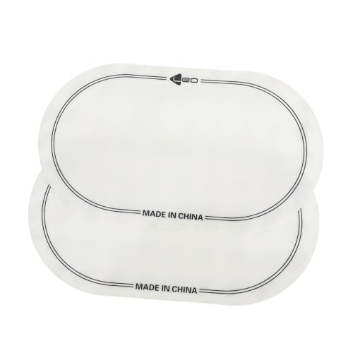 Yardwe 2 Stück Selbstklebende Bass Drum Patch Aufkleber für Double Pedal Schlagzeug Zubehör rutschfest Langlebig Installieren für Auftritte Proben und Studioaufnahmen von Yardwe