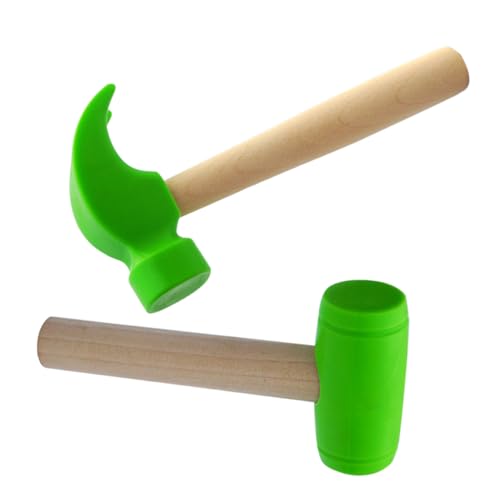 Yardwe 2 Stück Simulationshammer Babyspielzeug Spielzeugwerkzeuge Kleine Der Hammer Für Babys Kinderhammer Kinderhammer Kleiner Hammer Lustiges Kinderhammer Grünes Yardwe 2 Stück Simulationshammer Babyspielzeug Spielzeugwerkzeuge Kleine Der Hammer Für Babys Kinderhammer Kinderhammer Kleiner Hammer Lustiges Kinderhammer Grünes von Yardwe