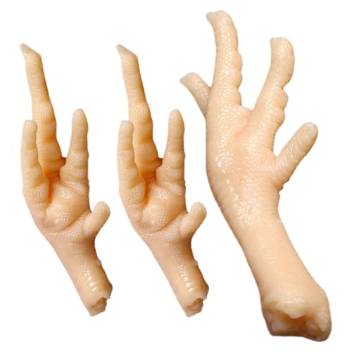 Yardwe 2 Stück Simuliertes Hühnerfußmodell Gefälschter Hot Dog Lebensmittel-Requisiten Zur Präsentation Nistkästen Für Hühner Set Zum Brüten Von Artemia PVC Beige Yardwe 2 Stück Simuliertes Hühnerfußmodell Gefälschter Hot Dog Lebensmittel-Requisiten Zur Präsentation Nistkästen Für Hühner Set Zum Brüten Von Artemia PVC Beige von Yardwe