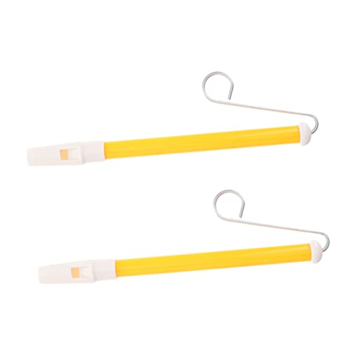 Yardwe 2 Stück Slide Whistle Teilig Gelbe Schiebepfeifen aus Robustem Material Glatte Kanten Sicher für Musiklernen und Kreativen Spielspaß für Jungen und Mädchen Yardwe 2 Stück Slide Whistle Teilig Gelbe Schiebepfeifen aus Robustem Material Glatte Kanten Sicher für Musiklernen und Kreativen Spielspaß für Jungen und Mädchen von Yardwe