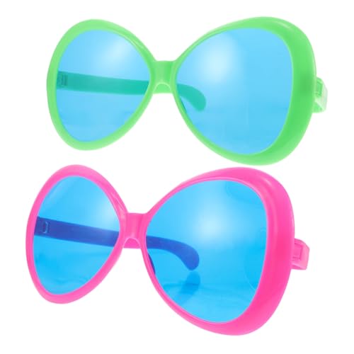 Yardwe 2 Stück Sommer-Strandbrille Übergroße Stranddekorationsbrille pool party zubehör Urlaub sommer brille Pool -Partybrille Hawaii-Partydekorationen Plastik Yardwe 2 Stück Sommer-Strandbrille Übergroße Stranddekorationsbrille pool party zubehör Urlaub sommer brille Pool -Partybrille Hawaii-Partydekorationen Plastik von Yardwe