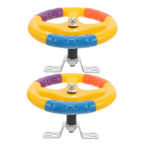 Yardwe 2 Stück Spielzeugauto-Lenkrad Mini Kleinkinder mit Auto Zubehör Auto Teile Lenkrad für Kinderfahrzeuge Lenkradspielzeug für Kinderauto Metall Yardwe 2 Stück Spielzeugauto-Lenkrad Mini Kleinkinder mit Auto Zubehör Auto Teile Lenkrad für Kinderfahrzeuge Lenkradspielzeug für Kinderauto Metall von Yardwe