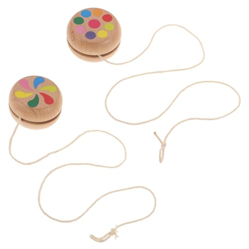 Yardwe 2 Stück Sportspielzeug kleine Hüpfbälle für für Kinderwerkzeug-Spielset Spielzeugbälle für Holz Light Brown Yardwe 2 Stück Sportspielzeug kleine Hüpfbälle für für Kinderwerkzeug-Spielset Spielzeugbälle für Holz Light Brown von Yardwe