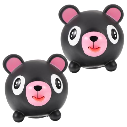 Yardwe 2 Stück Sprachtierspielzeug sensorisches Druckspielzeug kleine Quetschspielzeuge Cartoon-Squeeze- tierisches Quetschspielzeug tierischer Druck Vinyl Schwarz Yardwe 2 Stück Sprachtierspielzeug sensorisches Druckspielzeug kleine Quetschspielzeuge Cartoon-Squeeze- tierisches Quetschspielzeug tierischer Druck Vinyl Schwarz von Yardwe