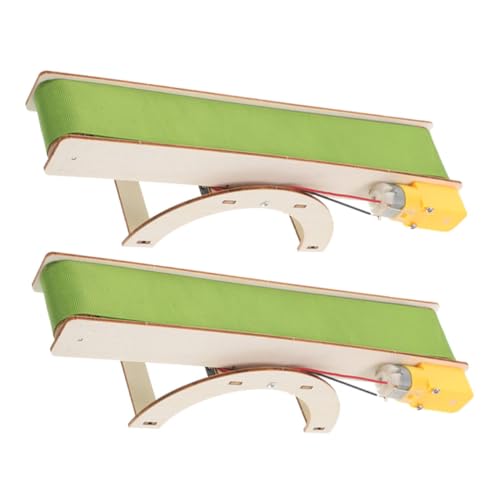 Yardwe 2 Stück Teiliges DIY Elektroförderband Modellbausatz für Vorschulbildung Interaktives Lernspielzeug für Frühe Bildung und Technische Experimente für Stem Projekte Yardwe 2 Stück Teiliges DIY Elektroförderband Modellbausatz für Vorschulbildung Interaktives Lernspielzeug für Frühe Bildung und Technische Experimente für Stem Projekte von Yardwe