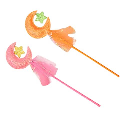 Yardwe 2 Stück Teiliges Glitzernde Feenstäbe für Magische Sternen und Monddesigns Fotos Rollenspiele Geburtstagsgeschenke und Robustes Material für Langanhaltenden Spielspaß Yardwe 2 Stück Teiliges Glitzernde Feenstäbe für Magische Sternen und Monddesigns Fotos Rollenspiele Geburtstagsgeschenke und Robustes Material für Langanhaltenden Spielspaß von Yardwe