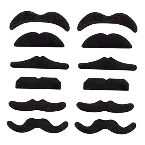 Yardwe 2 Stück Teiliges Halloween Fake Schnurrbart Selbstklebend Realistischer Oberlippenbart Karneval Kostüm Zubehör Für Erwachsene Party Dekoration Yardwe 2 Stück Teiliges Halloween Fake Schnurrbart Selbstklebend Realistischer Oberlippenbart Karneval Kostüm Zubehör Für Erwachsene Party Dekoration von Yardwe