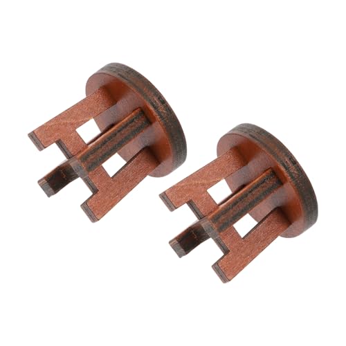 Yardwe 2 Stück Teiliges Holzstuhl Dekorationen für DIY Mikrolandschaften und Fotorequisiten Niedliche und Praktische Miniaturmöbel für Kreative Wohnaccessoires Yardwe 2 Stück Teiliges Holzstuhl Dekorationen für DIY Mikrolandschaften und Fotorequisiten Niedliche und Praktische Miniaturmöbel für Kreative Wohnaccessoires von Yardwe