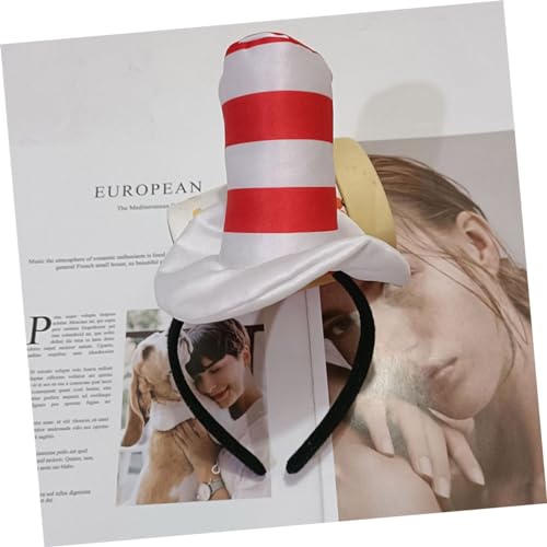 Yardwe 2 Stück Teiliges Party Haarreif Hut Stil Leichtes und Haarband für Frauen Festival Cosplay Performance Kopfschmuck Yardwe 2 Stück Teiliges Party Haarreif Hut Stil Leichtes und Haarband für Frauen Festival Cosplay Performance Kopfschmuck von Yardwe