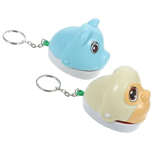 Yardwe 2 Stück Tierischer Schlüsselanhänger Zahn Zähne Spiel Für Partygeschenke Sensorisch Junge Halskette Kauen Babys Dekoratives Kniffliges Plastik Yardwe 2 Stück Tierischer Schlüsselanhänger Zahn Zähne Spiel Für Partygeschenke Sensorisch Junge Halskette Kauen Babys Dekoratives Kniffliges Plastik von Yardwe