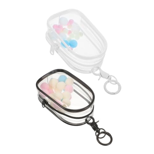 Yardwe 2 Stück Transparente PVC Aufbewahrungstasche Durchsichtige Schlüsselanhängertasche Displaytasche Schlüsselanhängertasche Schlüsselanhängertasche Charms Durchsichtige Vitrine Yardwe 2 Stück Transparente PVC Aufbewahrungstasche Durchsichtige Schlüsselanhängertasche Displaytasche Schlüsselanhängertasche Schlüsselanhängertasche Charms Durchsichtige Vitrine von Yardwe