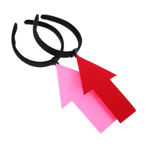 Yardwe 2 Stück Verspieltes Haarband für Frauen Lustige Kopfaccessoires für Partys Geburtstage und Fotoshootings Rot Yardwe 2 Stück Verspieltes Haarband für Frauen Lustige Kopfaccessoires für Partys Geburtstage und Fotoshootings Rot von Yardwe