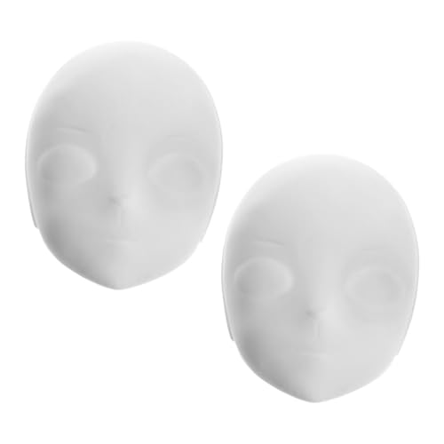 Yardwe 2 Stück Weiße PVC Masken mit Matter Oberfläche Blanke Fuchsgesicht Masken zum Selbstgestalten Handbemalbare für Halloween und Cosplay Yardwe 2 Stück Weiße PVC Masken mit Matter Oberfläche Blanke Fuchsgesicht Masken zum Selbstgestalten Handbemalbare für Halloween und Cosplay von Yardwe