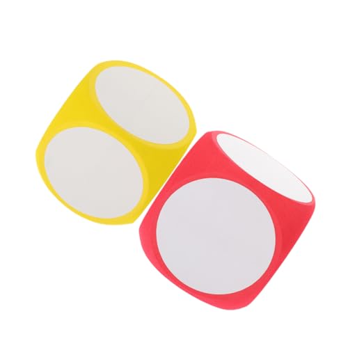 Yardwe 2 Stück löschbare Würfel groß Block wischen überdimensioniert sterben DIY Leere Eva-Würfel Spiel riesige Würfel riesige Würfelstütze DIY Eva-Würfel Würfel für Spiel Yardwe 2 Stück löschbare Würfel groß Block wischen überdimensioniert sterben DIY Leere Eva-Würfel Spiel riesige Würfel riesige Würfelstütze DIY Eva-Würfel Würfel für Spiel von Yardwe