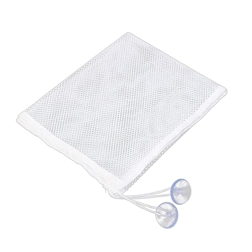 Yardwe 2 Stücke Mesh Tasche Saugnapf Tasche Badewanne Organizer Hängen Tasche Weiß Yardwe 2 Stücke Mesh Tasche Saugnapf Tasche Badewanne Organizer Hängen Tasche Weiß von Yardwe