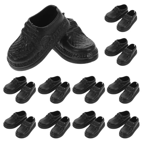 Yardwe 20 Paare Miniatur Puppenschuhe Accessoires für Puppenhäuser Dekorative Mini Schuhe für Kleine Szenen für Sammler und Rollenspiele Verarbeitet und Farbenfroh Yardwe 20 Paare Miniatur Puppenschuhe Accessoires für Puppenhäuser Dekorative Mini Schuhe für Kleine Szenen für Sammler und Rollenspiele Verarbeitet und Farbenfroh von Yardwe