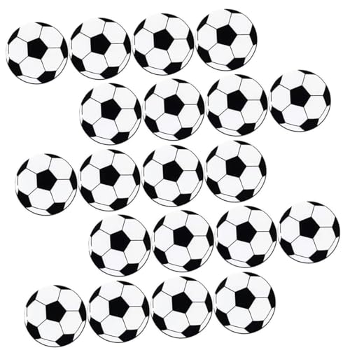Yardwe 20 Sätze Fußball Schlüsselanhänger Gefälligkeiten Für Sportpartys Rucksackanhänger Handtaschen-anhänger-charms Hängende Schlüsselanhänger Fußball-schlüsselanhänger Rostfreier Stahl von Yardwe