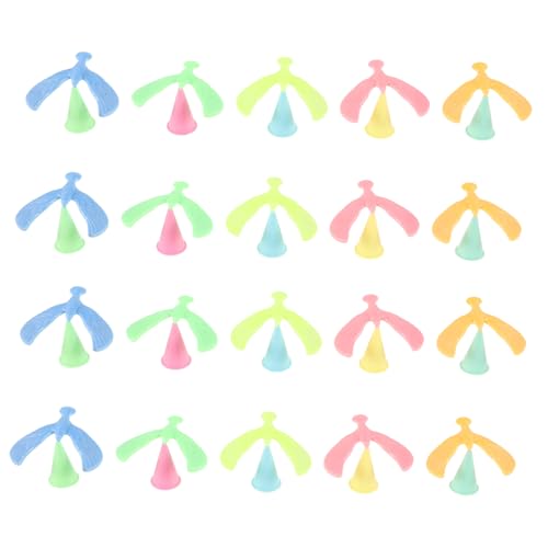Yardwe 20 Stück Balance Vogel Finger Balance Vogel Balancing Birds Balanced Eagle Finger Kleiner Balancing Bird Party Mini Balance Vogel Kunststoff von Yardwe