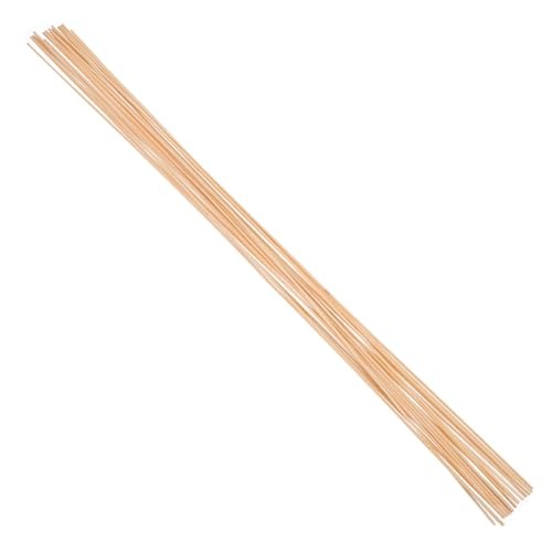 Yardwe 20 Stück Drachen-kit Webstöcke Vogelkäfer -rahmenstöcke Birdcage Construction Sticks DIY Drachenstöcke Basteldübelstangen Kite Support Accessoires Vogelkäfigstäbe Bambus Beige von Yardwe