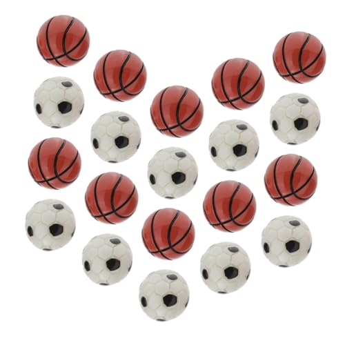 Yardwe 20 Stück Fußball-Basketball-Modell Puppe Miniatur Mini-hausbasketball Simulierte Fußballdekore Mini-sportball-statuen Schöner Sportball Mini- -Requisiten Winzige Kugeln Harz Yardwe 20 Stück Fußball-Basketball-Modell Puppe Miniatur Mini-hausbasketball Simulierte Fußballdekore Mini-sportball-statuen Schöner Sportball Mini- -Requisiten Winzige Kugeln Harz von Yardwe