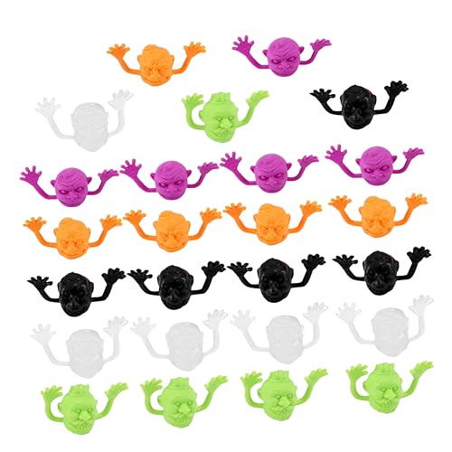 Yardwe 20 Stück Halloween Fingerhüte Geistkopf aus Kunststoff Kreative Gruseldeko Wiederverwendbar Hautfreundlich für Partyspaß und Scherzartikel Bunte Mischung Zufällige Yardwe 20 Stück Halloween Fingerhüte Geistkopf aus Kunststoff Kreative Gruseldeko Wiederverwendbar Hautfreundlich für Partyspaß und Scherzartikel Bunte Mischung Zufällige von Yardwe