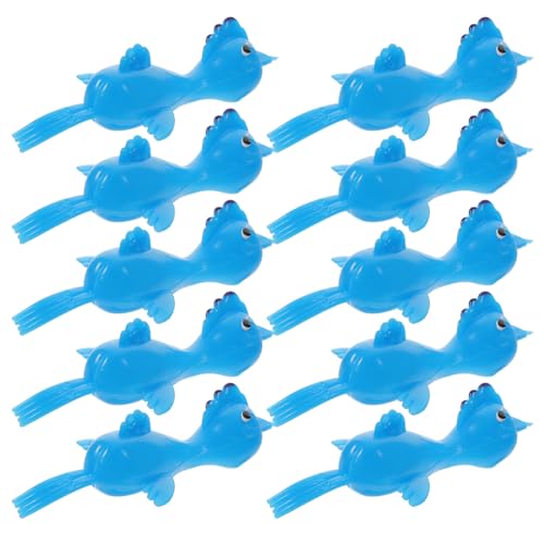 Yardwe 20 Stück Katapult-Küken- Cartoon-Huhn- Huhn Kuscheltier Huhn elastisches Hühnchenspielzeug Hühnerzubehör Vinyl Sky-Blue Yardwe 20 Stück Katapult-Küken- Cartoon-Huhn- Huhn Kuscheltier Huhn elastisches Hühnchenspielzeug Hühnerzubehör Vinyl Sky-Blue von Yardwe