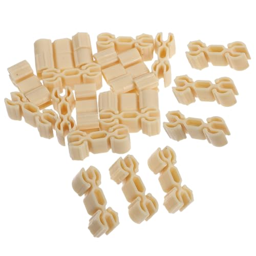 Yardwe 20 Stück Kunststoff Schienenverbinder Adapter für Holzschienen Spielzeugeisenbahnen Langlebige Gleisverbindungen Kreativität und Interaktion im Familienumfeld Yardwe 20 Stück Kunststoff Schienenverbinder Adapter für Holzschienen Spielzeugeisenbahnen Langlebige Gleisverbindungen Kreativität und Interaktion im Familienumfeld von Yardwe