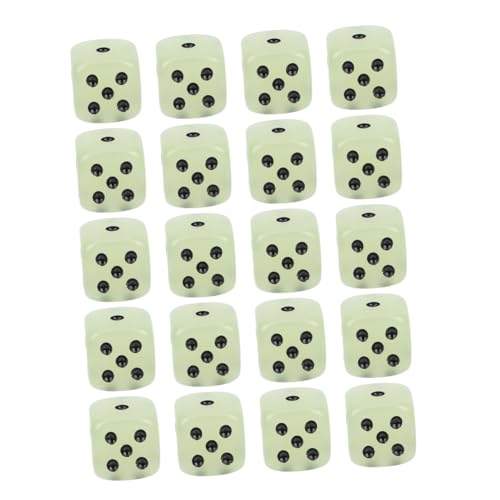 Yardwe 20 Stück Leuchtende Kreatives für Unterhaltung und Spieleabende für Partys und Familientreffen Luminous Dice Accessoire für Spielespaß Yardwe 20 Stück Leuchtende Kreatives für Unterhaltung und Spieleabende für Partys und Familientreffen Luminous Dice Accessoire für Spielespaß von Yardwe