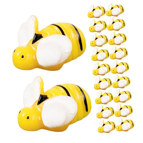 Yardwe 20 Stück Mikro Landschaftsbienen Gartendekoration Valentinstagsdekor Miniaturen Zum Basteln Puppenhausdekor Mikro Landschaftsdekorationen Winzige Bastelbienen Gartendekor Für Yardwe 20 Stück Mikro Landschaftsbienen Gartendekoration Valentinstagsdekor Miniaturen Zum Basteln Puppenhausdekor Mikro Landschaftsdekorationen Winzige Bastelbienen Gartendekor Für von Yardwe