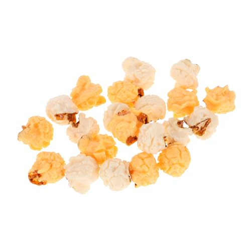 Yardwe 20 Stück Popcorn-Modell Popcorn-Dekorationen Popcorn-Foto-Requisite Popcorn-Requisite Popcornspielzeug künstliche Nahrung PVC von Yardwe
